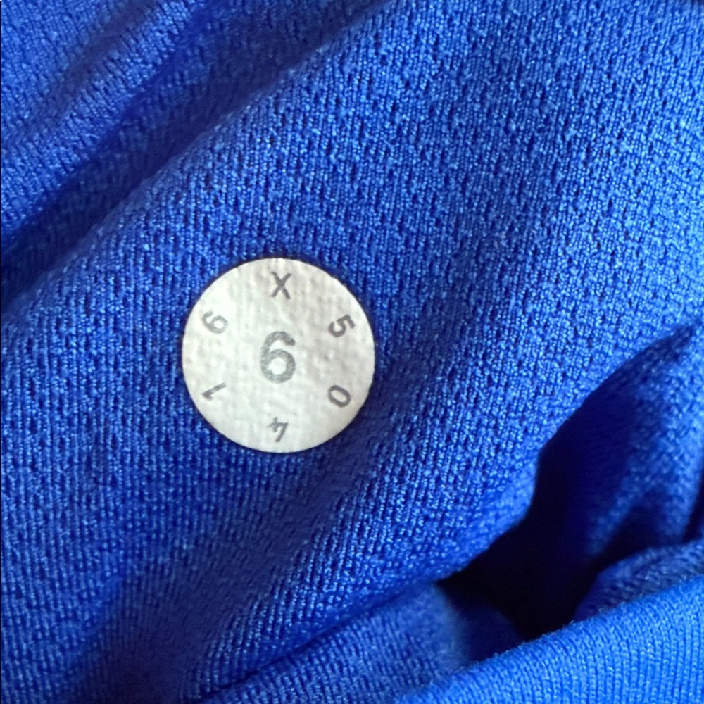 Vibrant Blue Lululemon Athletic Leggings - Picture 2 of 7
